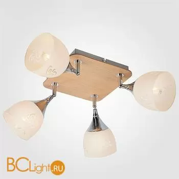 Спот (точечный светильник) Eurosvet Savoy 20051/4 светлое дерево