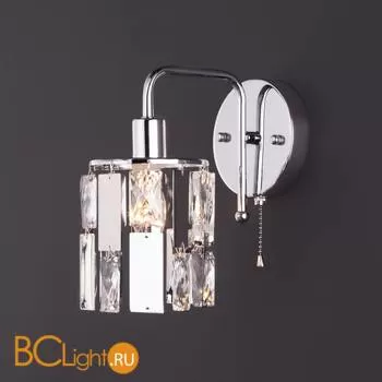 Бра Eurosvet Scoppio 10101/1 хром/прозрачный хрусталь Strotskis - Фото 0