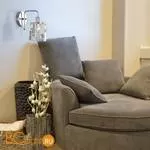 Бра Eurosvet Scoppio 10101/1 хром/прозрачный хрусталь Strotskis - Фото 1