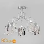 Потолочная люстра Eurosvet Scoppio 10101/5 хром/прозрачный хрусталь Strotskis