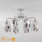 Потолочная люстра Eurosvet Scoppio 10101/8 хром/прозрачный хрусталь Strotskis