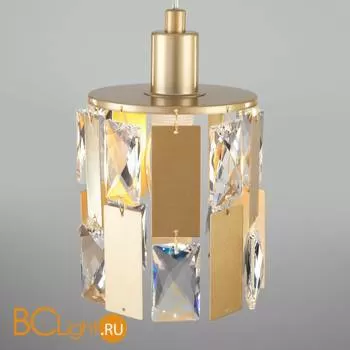 Подвесной светильник Eurosvet Scoppio 50101/1 перламутровое золото - Фото 1