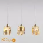 Подвесной светильник Eurosvet Scoppio 50101/3 перламутровое золото - Фото 0