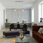 Подвесной светильник Eurosvet Scoppio 50101/3 перламутровое золото - Фото 2