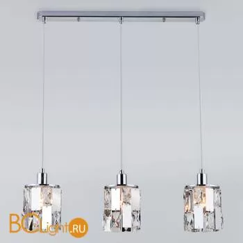 Подвесной светильник Eurosvet Scoppio 50101/3 хром