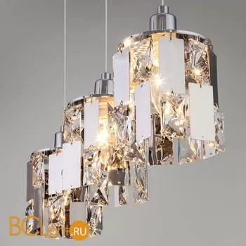 Подвесной светильник Eurosvet Scoppio 50101/3 хром - Фото 1