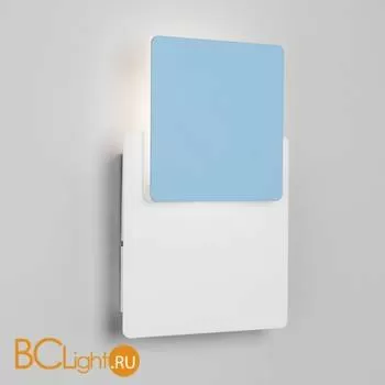 Настенный светильник Eurosvet Screw 40136/1 белый/голубой 6W - Фото 2