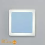 Настенный светильник Eurosvet Screw 40136/1 белый/голубой 6W - Фото 0