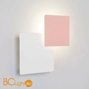 Настенный светильник Eurosvet Screw 40136/1 белый/розовый 6W