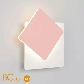 Настенный светильник Eurosvet Screw 40136/1 белый/розовый 6W - Фото 2