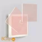 Настенный светильник Eurosvet Screw 40136/1 белый/розовый 6W - Фото 1