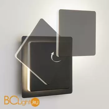 Настенный светильник Eurosvet Screw 40136/1 черный 6W - Фото 2