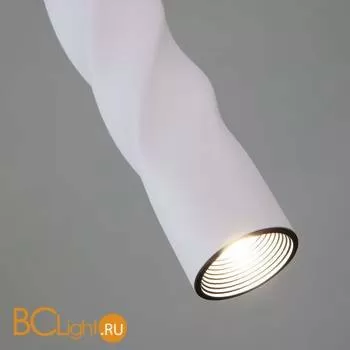 Подвесной светильник Eurosvet Scroll 50136/1 LED белый 5W - Фото 3