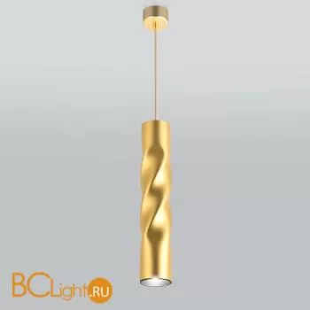 Подвесной светильник Eurosvet Scroll 50136/1 LED золото - Фото 0