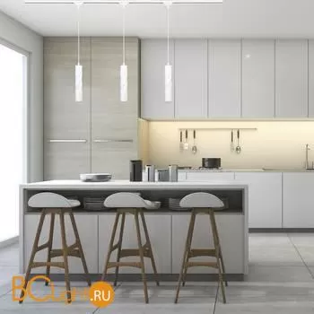 Трековый светильник Eurosvet Scroll 50162/1 LED белый - Фото 1