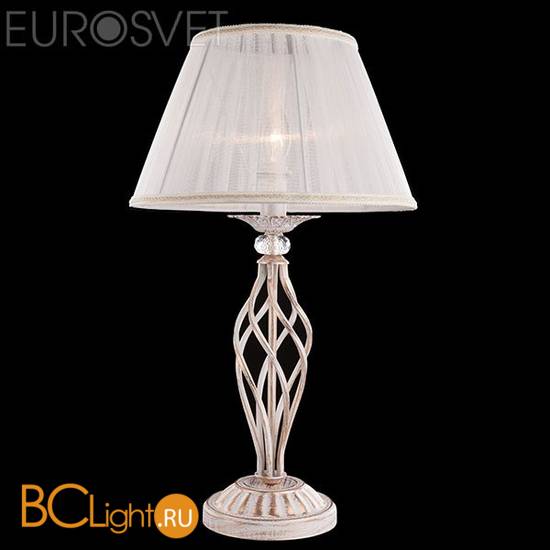 Настольная лампа Eurosvet Selesta 01002/1 белый с золотом