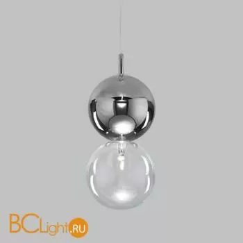 Подвесной светильник Eurosvet Selisa 50091/1 хром/дымчатый a057447 - Фото 0