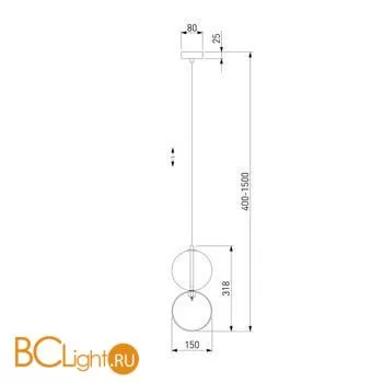 Подвесной светильник Eurosvet Selisa 50092/1 a060589 - Фото 0