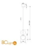 Подвесной светильник Eurosvet Selisa 50092/1 a060589 - Фото 0