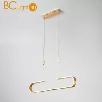 Подвесной светильник Eurosvet Sender 90072/1 золотой 30W - Фото 0