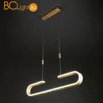 Подвесной светильник Eurosvet Sender 90072/1 золотой 30W - Фото 2