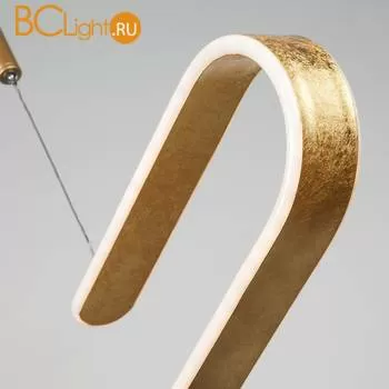 Подвесной светильник Eurosvet Sender 90072/1 золотой 30W - Фото 5