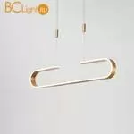 Подвесной светильник Eurosvet Sender 90072/1 золотой 30W