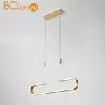 Подвесной светильник Eurosvet Sender 90072/1 золотой 30W - Фото 0