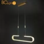 Подвесной светильник Eurosvet Sender 90072/1 золотой 30W - Фото 3