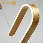 Подвесной светильник Eurosvet Sender 90072/1 золотой 30W - Фото 5