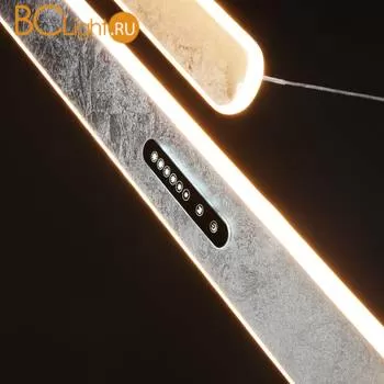 Подвесной светильник Eurosvet Sender 90072/1 серебряный 30W - Фото 3