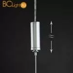 Подвесной светильник Eurosvet Sender 90072/1 серебряный 30W - Фото 2