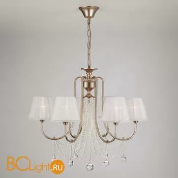 Люстра Eurosvet Serenata 10088/6 перламутровое золото Strotskis - Фото 0