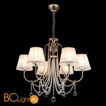 Люстра Eurosvet Serenata 10088/6 перламутровое золото Strotskis - Фото 1