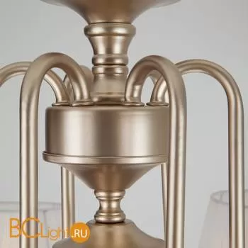 Люстра Eurosvet Serenata 10088/6 перламутровое золото Strotskis - Фото 3