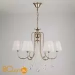 Люстра Eurosvet Serenata 10088/6 перламутровое золото Strotskis - Фото 0