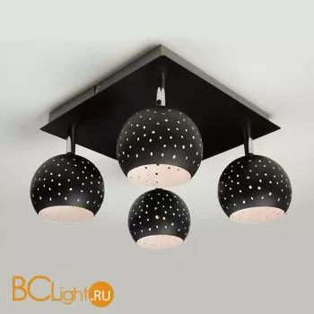 Потолочный светильник Eurosvet Shadow 20059/4 черный - Фото 0