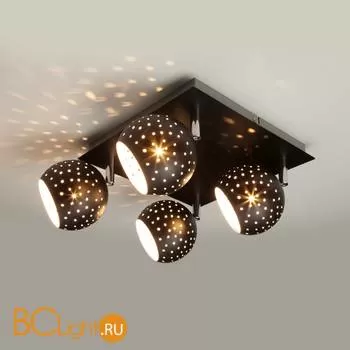 Потолочный светильник Eurosvet Shadow 20059/4 черный - Фото 1