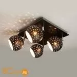 Потолочный светильник Eurosvet Shadow 20059/4 черный - Фото 1