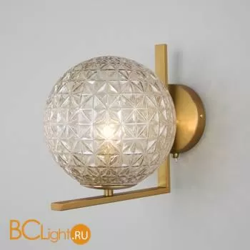Настенный светильник Eurosvet Shape 70131/1 латунь