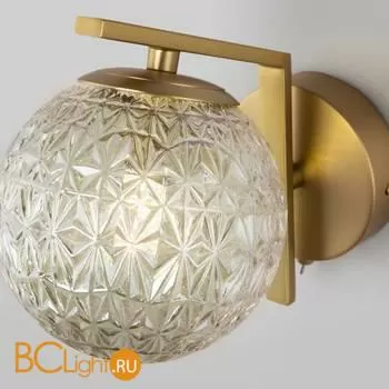 Настенный светильник Eurosvet Shape 70132/1 латунь - Фото 1