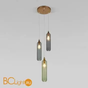 Подвесной светильник Eurosvet Siesta new 50252/3 латунь a063661 - Фото 0