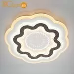 Потолочный светильник Eurosvet Siluet 90120/1 белый 113W