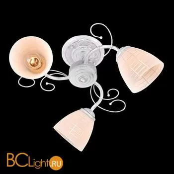 Потолочная люстра Eurosvet Silver 30097/3 белый с серебром