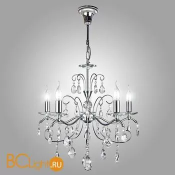 Люстра Eurosvet Симфония 10059/5 хром/прозрачный хрусталь Strotskis