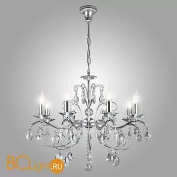 Люстра Eurosvet Симфония 10059/5 хром/прозрачный хрусталь Strotskis - Фото 2