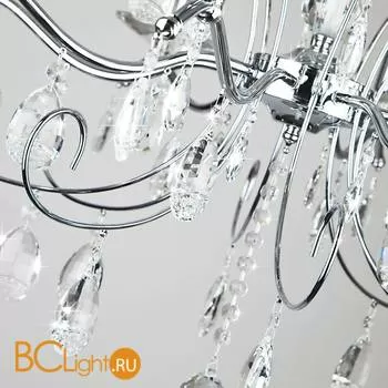 Люстра Eurosvet Симфония 10059/5 хром/прозрачный хрусталь Strotskis - Фото 0