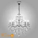 Люстра Eurosvet Симфония 10059/5 хром/прозрачный хрусталь Strotskis