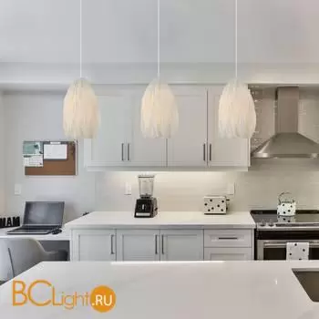 Подвесной светильник Eurosvet Sinki new 30186/1 белый a065722 - Фото 3