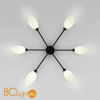 Подвесной светильник Eurosvet Sinki new 30189/6 черный a065721 - Фото 2